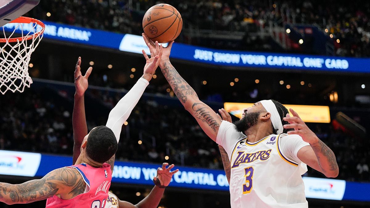 Anthony Davis Scores 55 Points, Leads Lakers Over Wizards 130-119 – NBC Los  Angeles