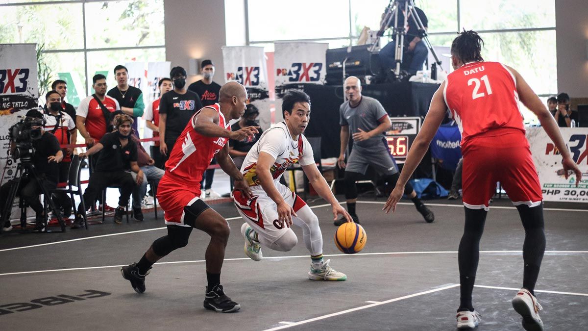 San Miguel Battles Tnt For Pba 3x3 Third Conf Title