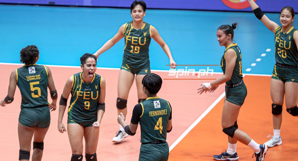 Uaap Volleyball Feu Lady Tamaraws Beat Ue Lady Warriors