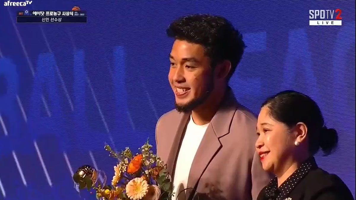 RJ Abarrientos named KBL Rookie of the Year