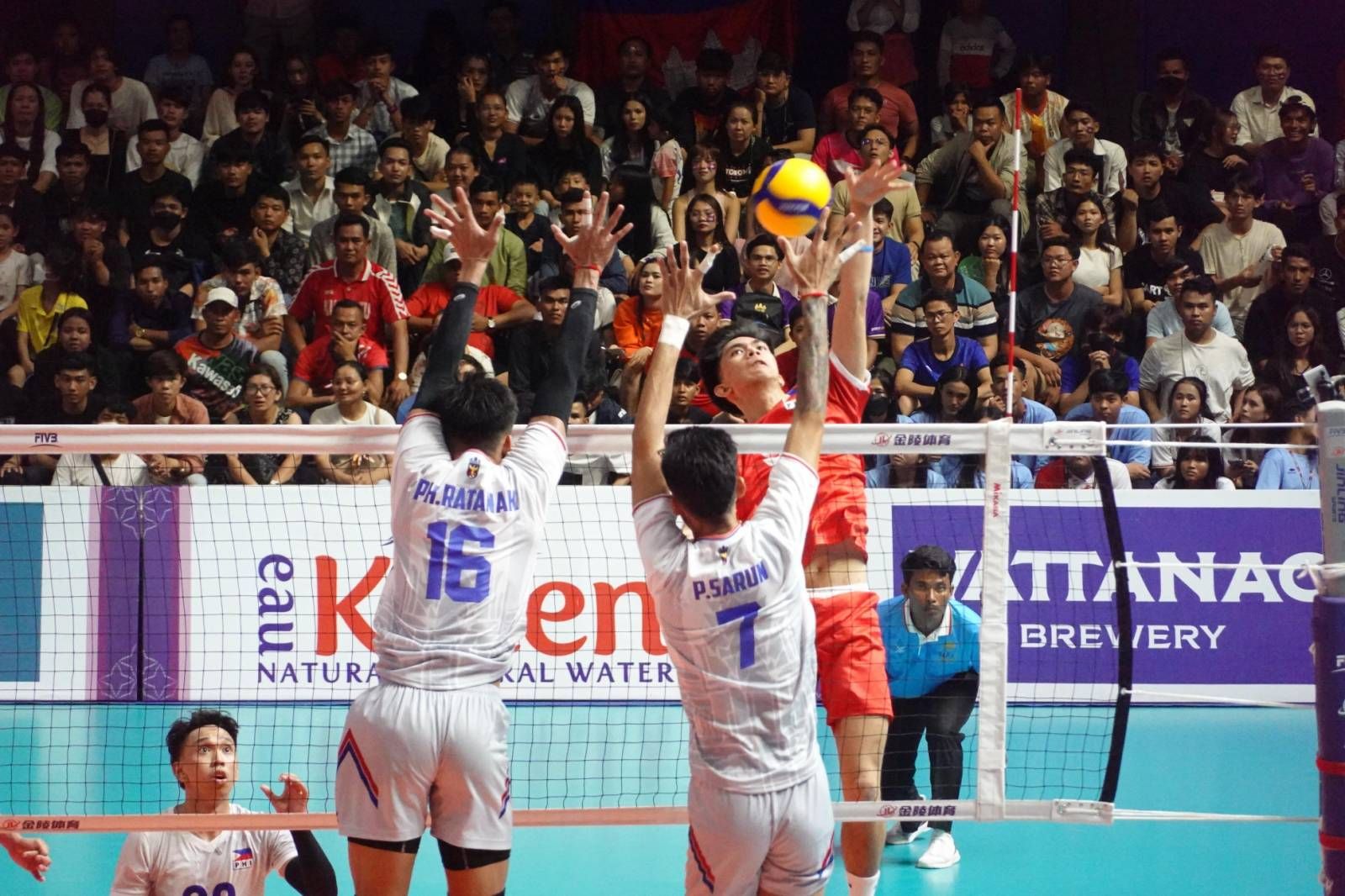 Ph Mens Volleyball Team Loses To Cambodia In 2023 Sea Games 
