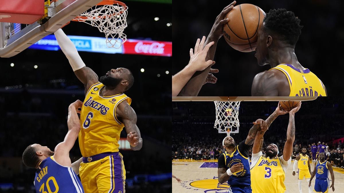 LeBron James, Lakers eliminate champion Warriors with 122-101