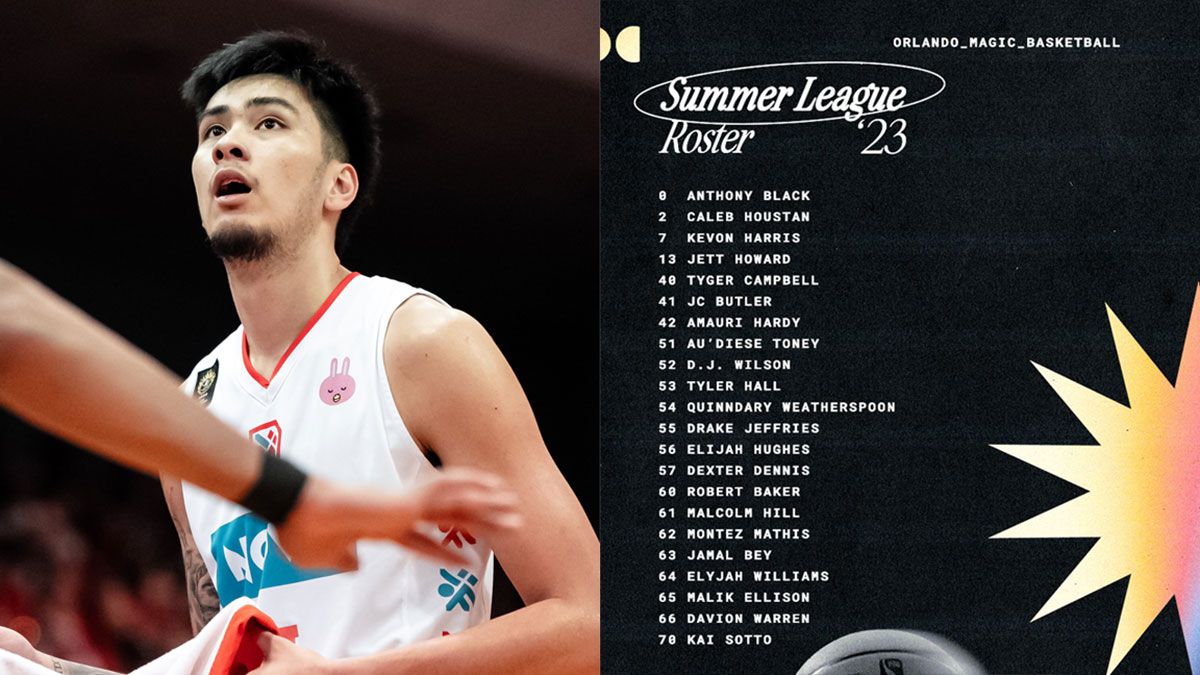 Check out Kai Sotto and Co. in Magic's Summer League roster