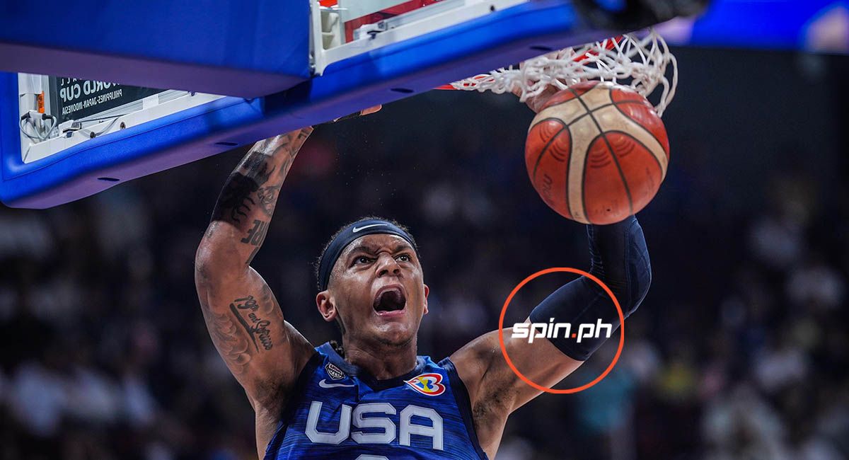 Austin Reaves's highlight dunk helps USA into Basketball World Cup  semi-finals, USA basketball team