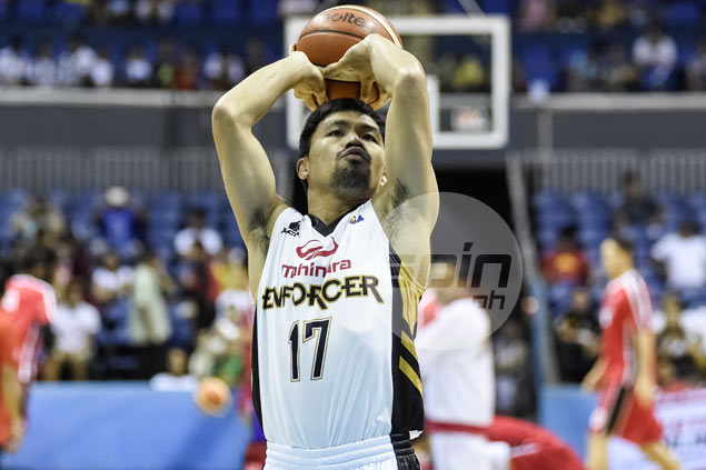 Manny Pacquiao to miss Mahindra's first PBA playoff appearance as sparring begins