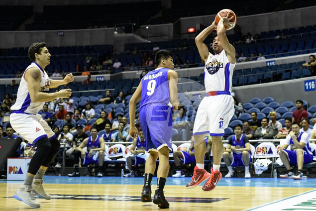 High-scoring Pacquiao an unlikely saving grace in poorly attended PBA All-Star sidelight