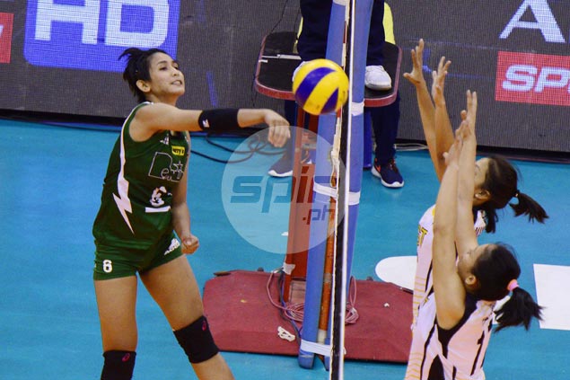 St. Benilde survives tough five-setter against Letran for second win in NCAA women's volleyball