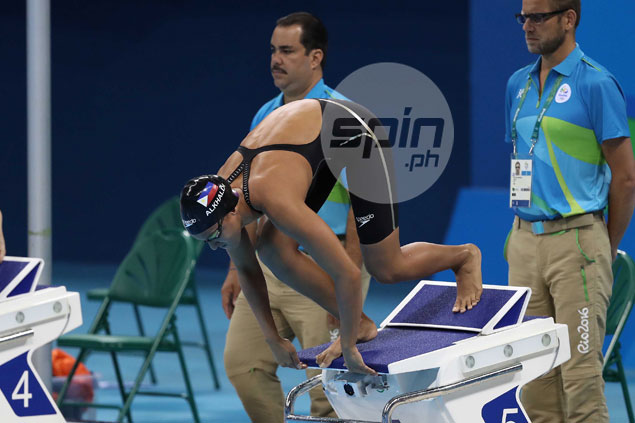 Jasmine Alkhaldi falls short of qualifying in 100m freestyle semis of Rio Olympics