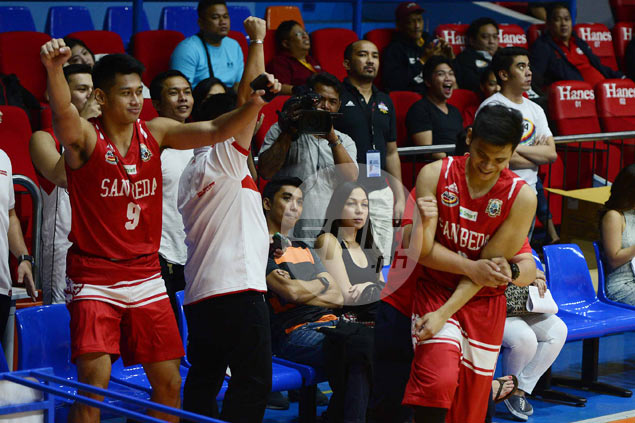 AC Soberano's conquest of three-point shootout a bittersweet experience for San Beda coach