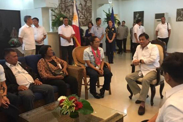 Duterte on how he inspired Hidilyn Diaz: 'Sabi ko sa kanila wag umuwi kapag hindi nanalo'