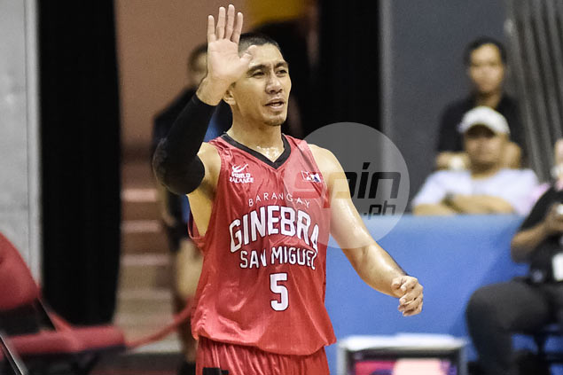 Nothing, it seems, can unsettle Ginebra's LA Tenorio as he rides wave of good form