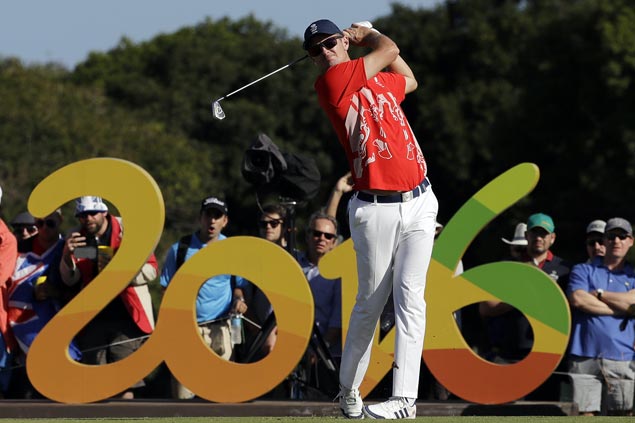 Justin Rose a stroke clear entering final round as Miguel Tabuena continues to struggle in Olympic golf