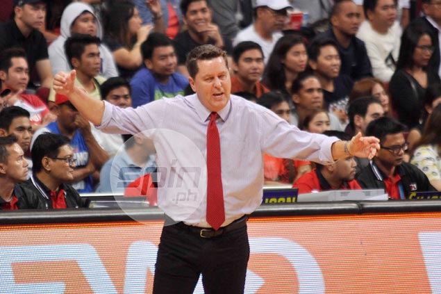 Tim Cone clears Ginebra players from blame, says failure to call timeout his fault