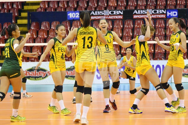 FEU clobbers undermanned UST in straight sets to keep V-League slate unblemished