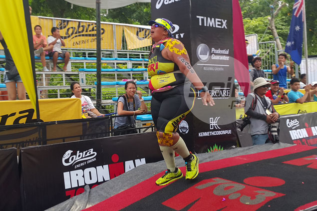 Overcoming great odds, Tin Fontillas proves last definitely not the least in Ironman 70.3 race