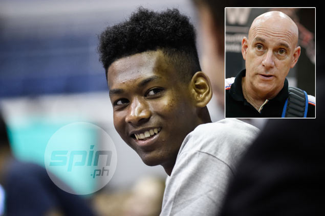 Tab Baldwin says AJ Edu quite a talent, but warns against heightened expectations for kid