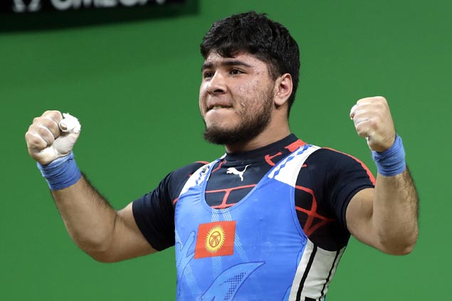 Kyrgyzstan weightlifter first to be stripped of medal won in Rio for doping violation