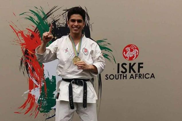 OJ de los Santos retains kata title in World Shotocup Karate in South Africa