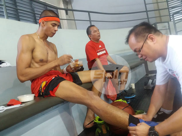 Arwind Santos says he's ready to step up for SMB with AZ Reid injury status unclear