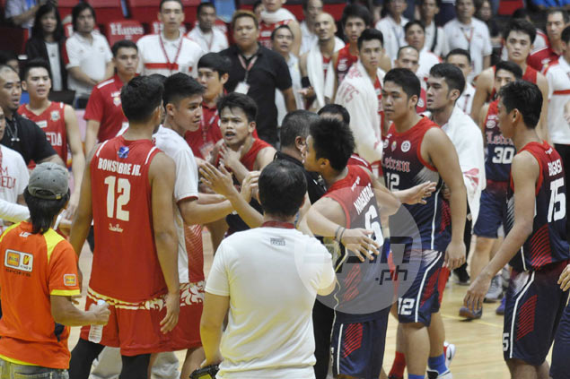 Letran's McJour Luib accuses Jun Bonsubre of trying to choke him during dust-up