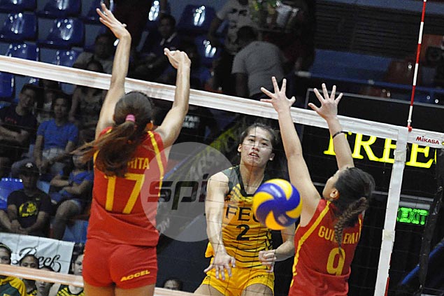 FEU Lady Tams close in on V-League semis with rout of San Sebastian
