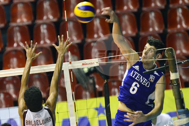Ateneo clobbers UP to complete sweep of group play in Spikers Turf