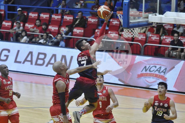 Balanza, two other Letran players, San Beda's Bonsubre suspended for roles in commotion