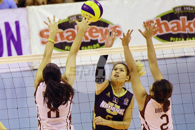 NU Lady Bulldogs complete sweep of V-League quarterfinals with win over UP Lady Maroons