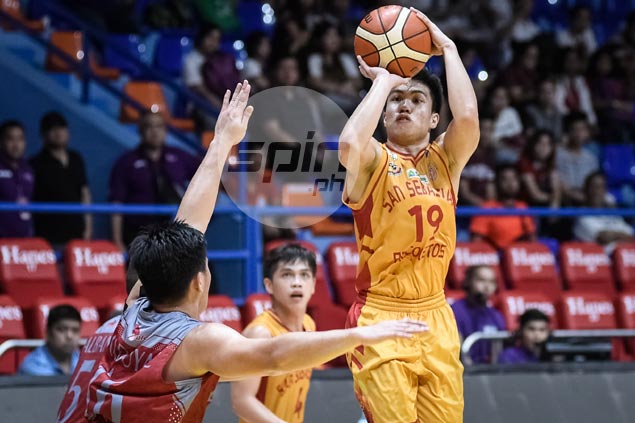 RK Ilagan hits seven triples as Stags down Pirates for fourth straight victory