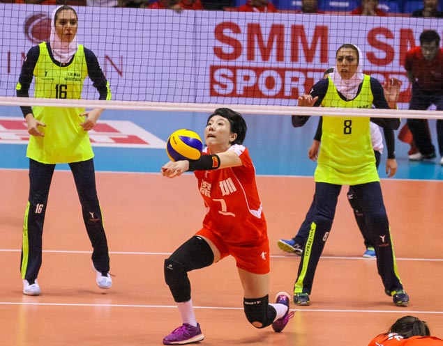 China club makes short work of Iranian side in Asian Women's Club Championship