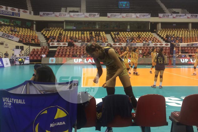 Thanks to HPG, Jaja Santiago arrives in time from Binan for NU match in V-League