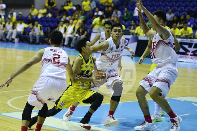 Renzo Subido shines as UST Tigers squeak past UE Red Warriors for first win in UAAP Season 79