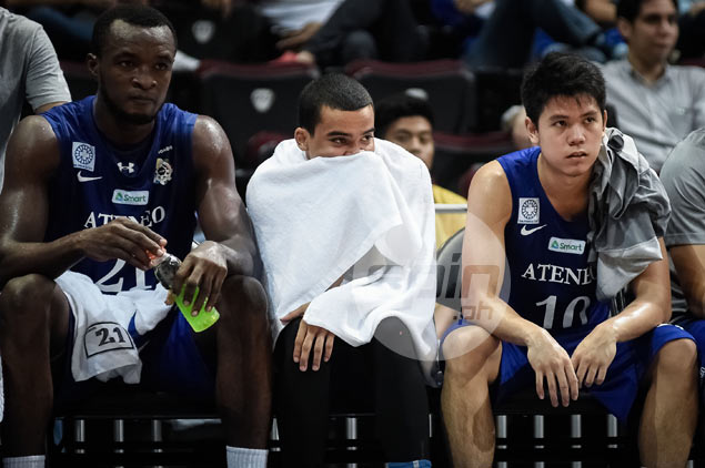 Ateneo guard Aaron Black set for X-rays to determine extent of left foot injury