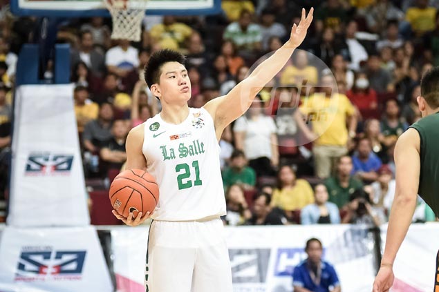 Dean's Lister Jeron Teng wants to graduate from La Salle an honor student and champion athlete