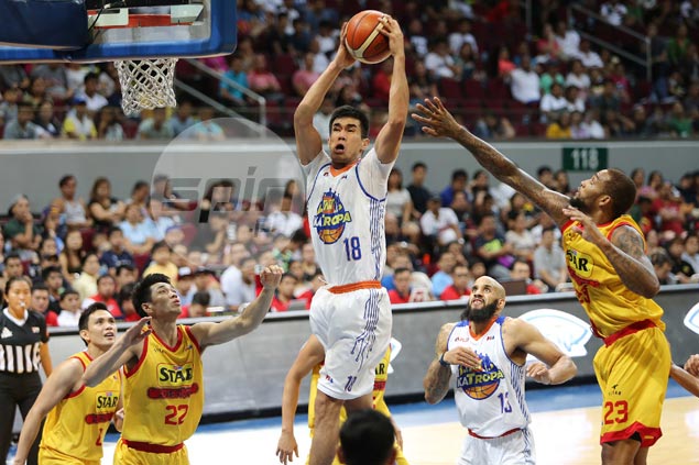 TNT Katropa resurgence brings Troy Rosario closer to Rookie of the Year award