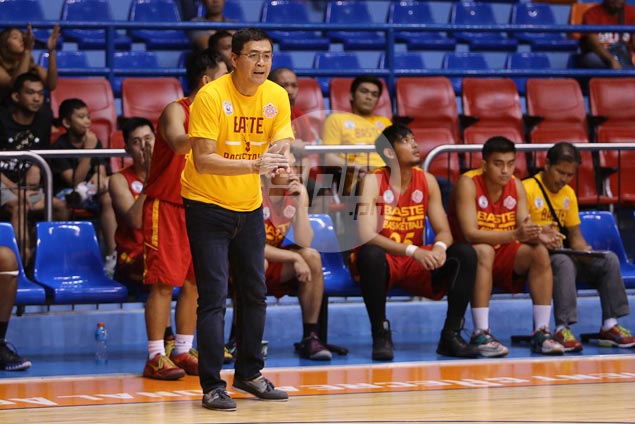 Coach Egay Macaraya hopes second round surge carries over to next season for Stags