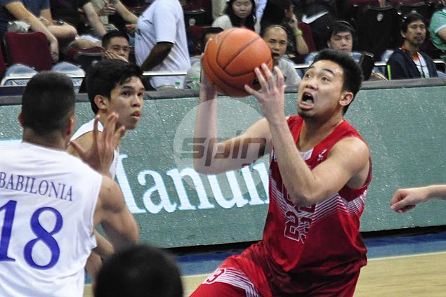 Alvin Pasaol getting used to big league and huge venues, hopes to help UE finally stop bleeding