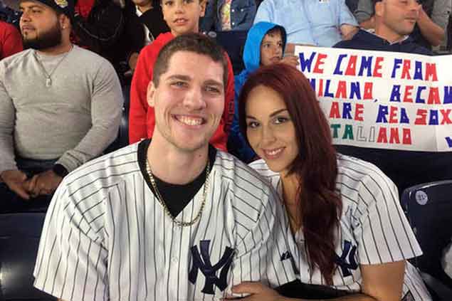 Fan drops ring during televised Yankee Stadium proposal, but still finds happy ending