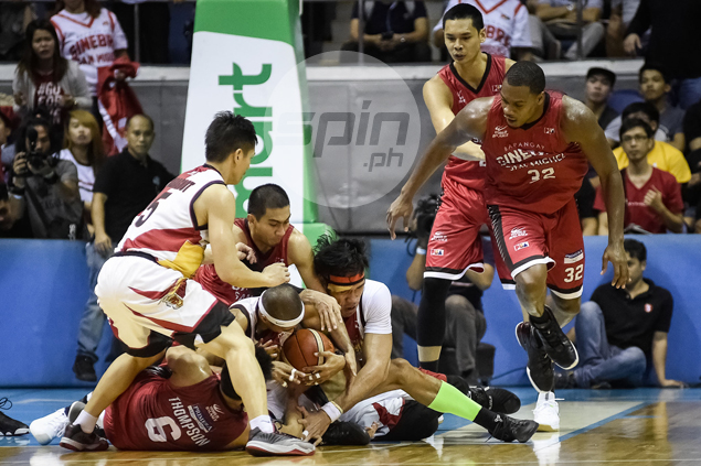 San Miguel weathers Ginebra comeback this time, ties PBA semifinal series at 1-1