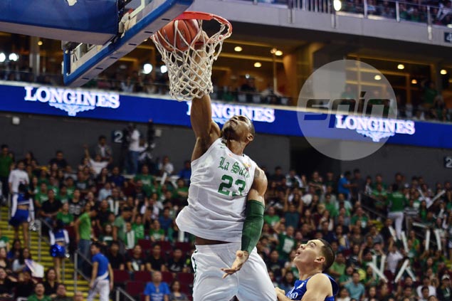 Game full of Ben Mbala highlights as La Salle beats rival Ateneo black and blue