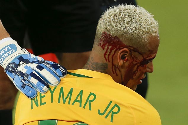 Neymar scores 300th goal as Brazil mauls Bolivia in bloody World Cup qualifying match
