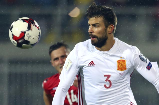 Gerard Pique to quit Spain after 2018 World Cup, says he's no longer wanted in national team