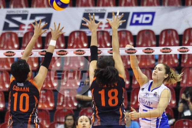 Michele Gumabao urges Pocari locals to step up as V-League title bid starts on wrong foot
