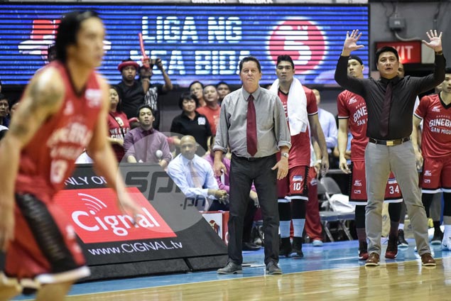 Ginebra must play its best basketball to survive Meralco fightback in Game Six, says Cone