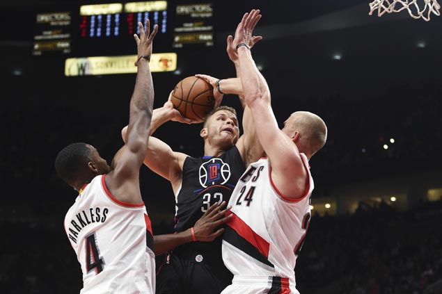 Blake Griffin double-double, CP3 all-around game propel Clippers over Trail Blazers