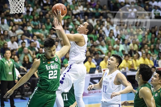 Ateneo shatters La Salle cloak of invincibility, spoils Archers sweep bid with famous upset