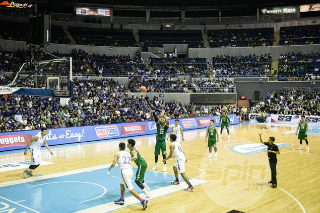 Believe it or not, huge number of seats empty for La Salle-Ateneo match