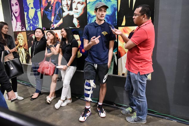 NU rookie Joshua Sinclair keeps spirits up as he faces long layoff after ACL surgery