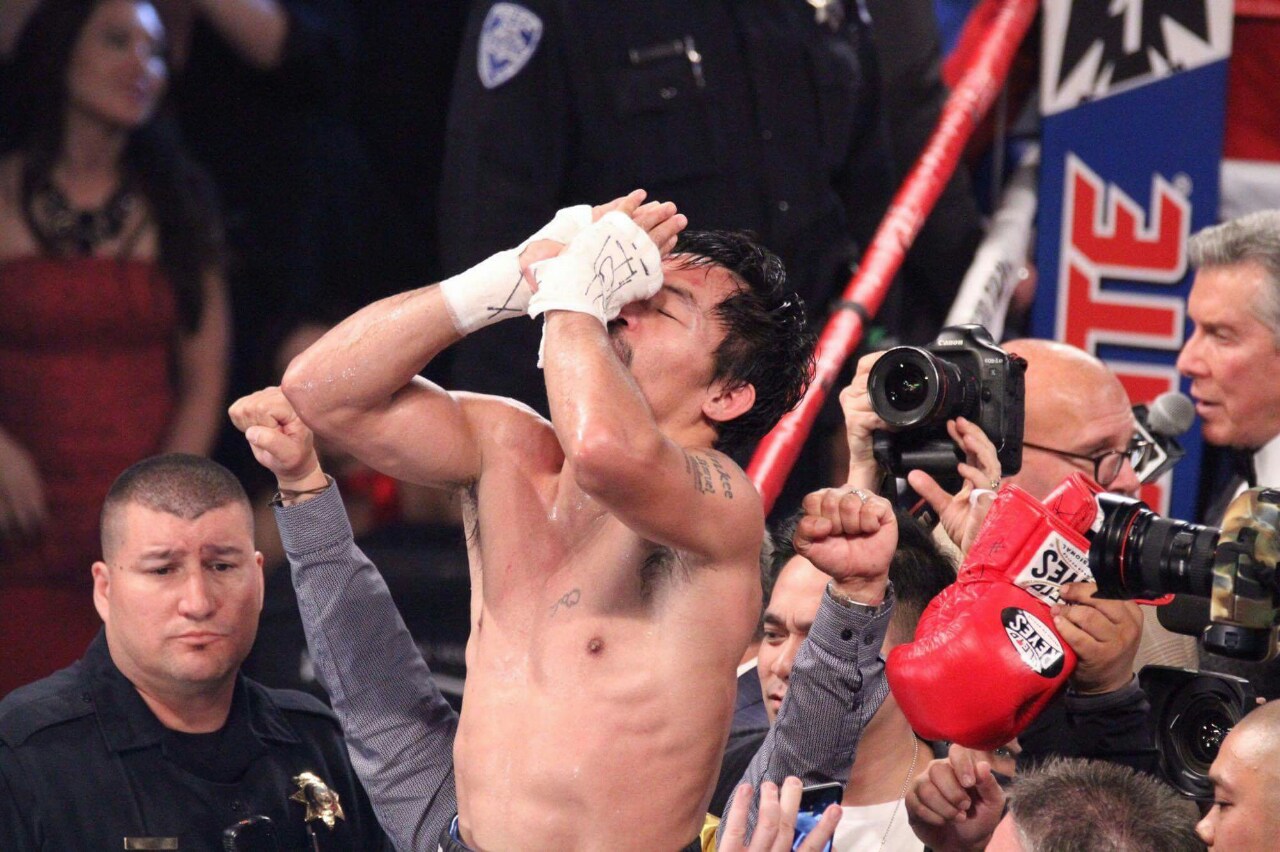 No time to celebrate as Manny Pacquiao head injury needed 16 stiches to close