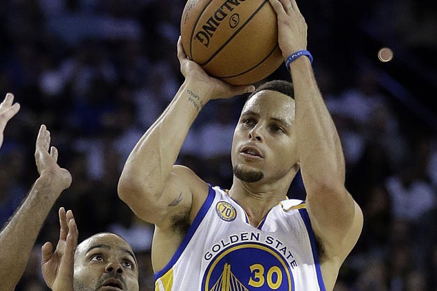 Steph Curry vows to keep firing after three-point streak comes to an end